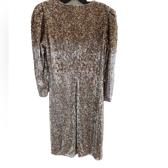 Sachin and Babi Harper Mesh Midi Dress Size 10 - Picture 10 of 11